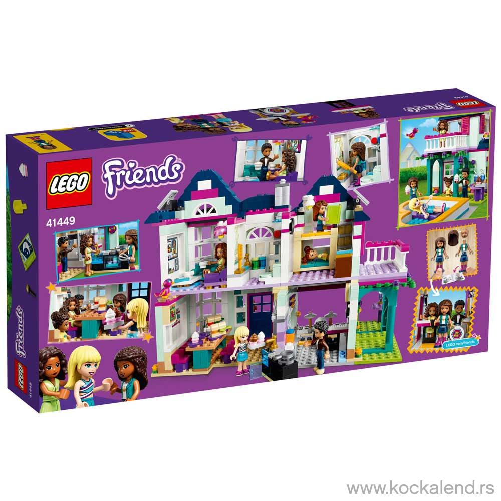 LEGO FRIENDS ANDREAS FAMILY HOUSE 