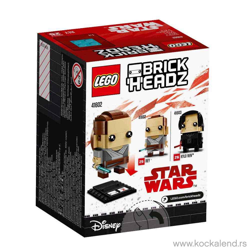 LEGO BRICK HEADZ REY 