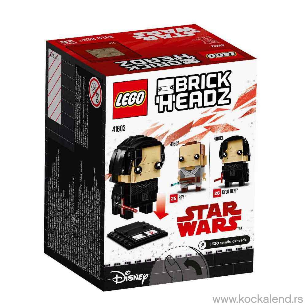 LEGO BRICK HEADZ KYLO REN 