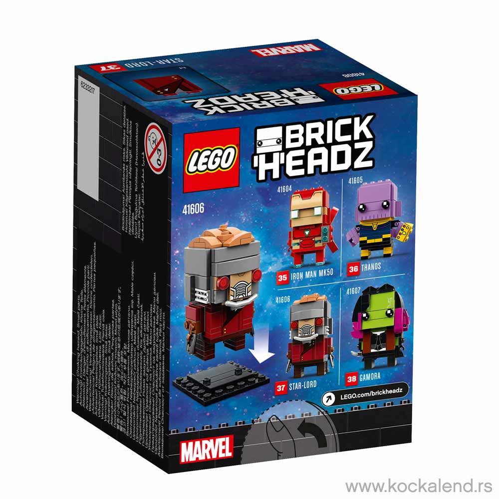 LEGO BRICK HEADZ STAR LORD 