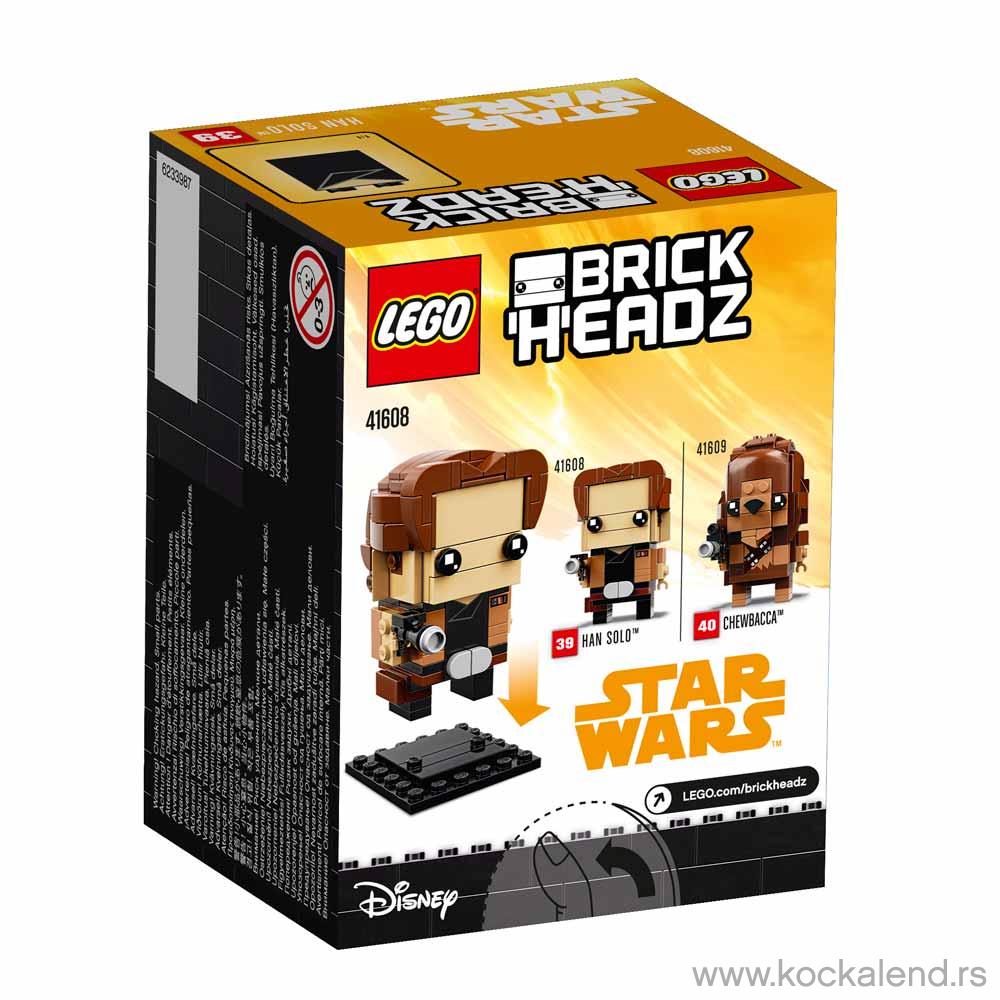 LEGO BRICK HEADZ HAN SOLO 