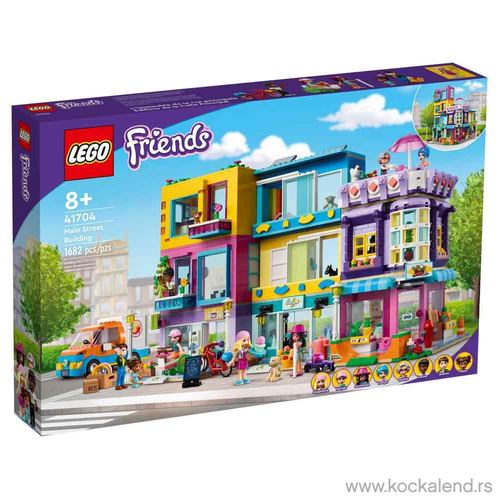 LEGO FRIENDS MAIN STREET BUILDING 