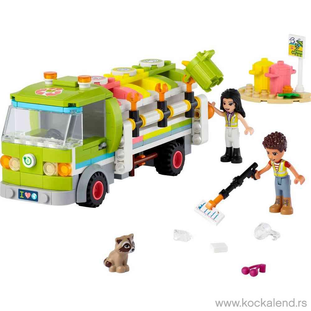 LEGO FRIENDS RECYCLING TRUCK 