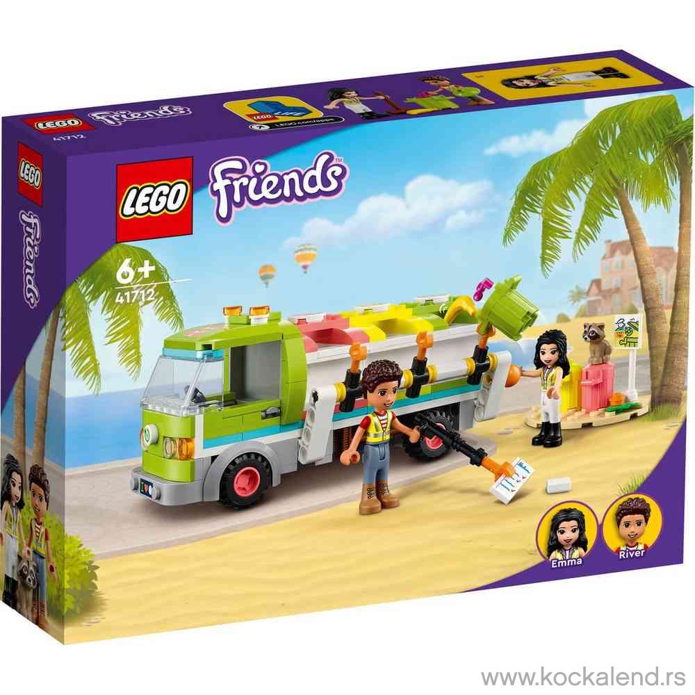 LEGO FRIENDS RECYCLING TRUCK 