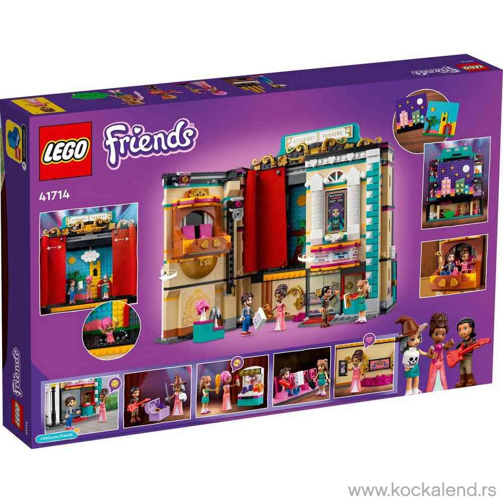 LEGO FRIENDS ANDREAS THEATER SCHOOL 