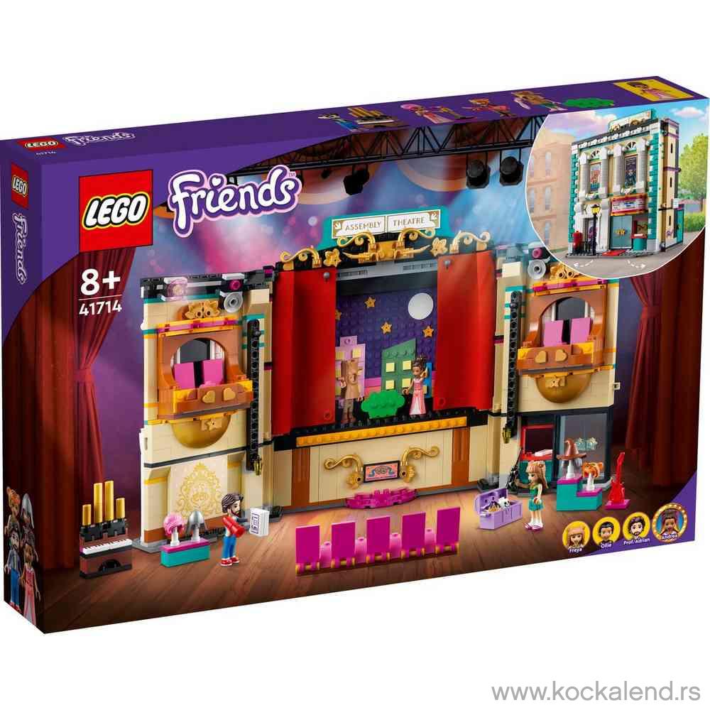 LEGO FRIENDS ANDREAS THEATER SCHOOL 