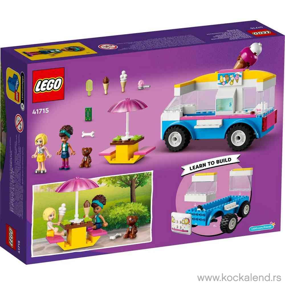 LEGO FRIENDS ICE-CREAM TRUCK 