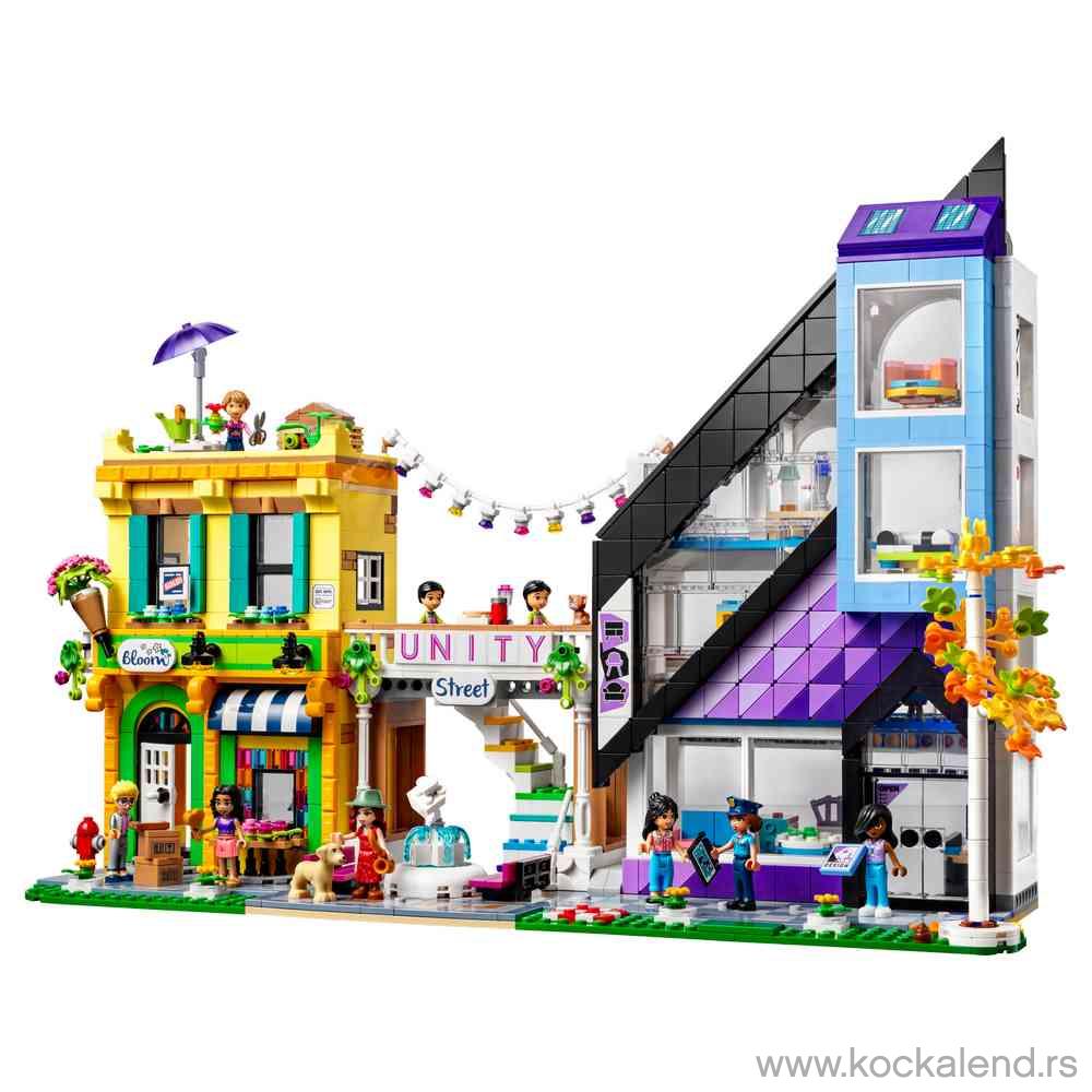 LEGO FRIENDS DOWNTOWN FLOWER AND DESIGN STORES 