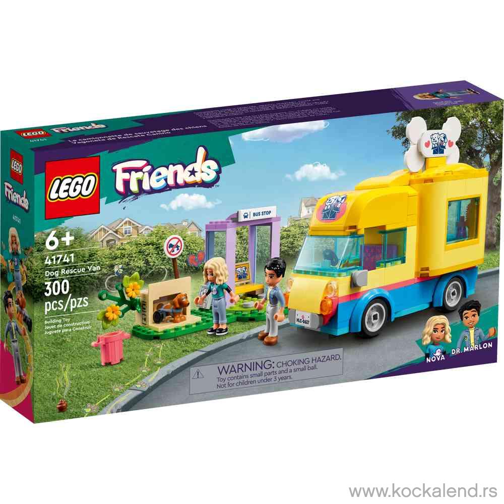 LEGO FRIENDS DOG RESCUE VAN 