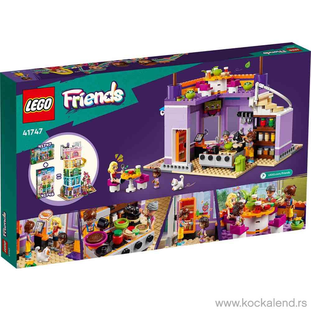 LEGO FRIENDS HEARTLAKE CITY COMMUNITY KITCHEN 