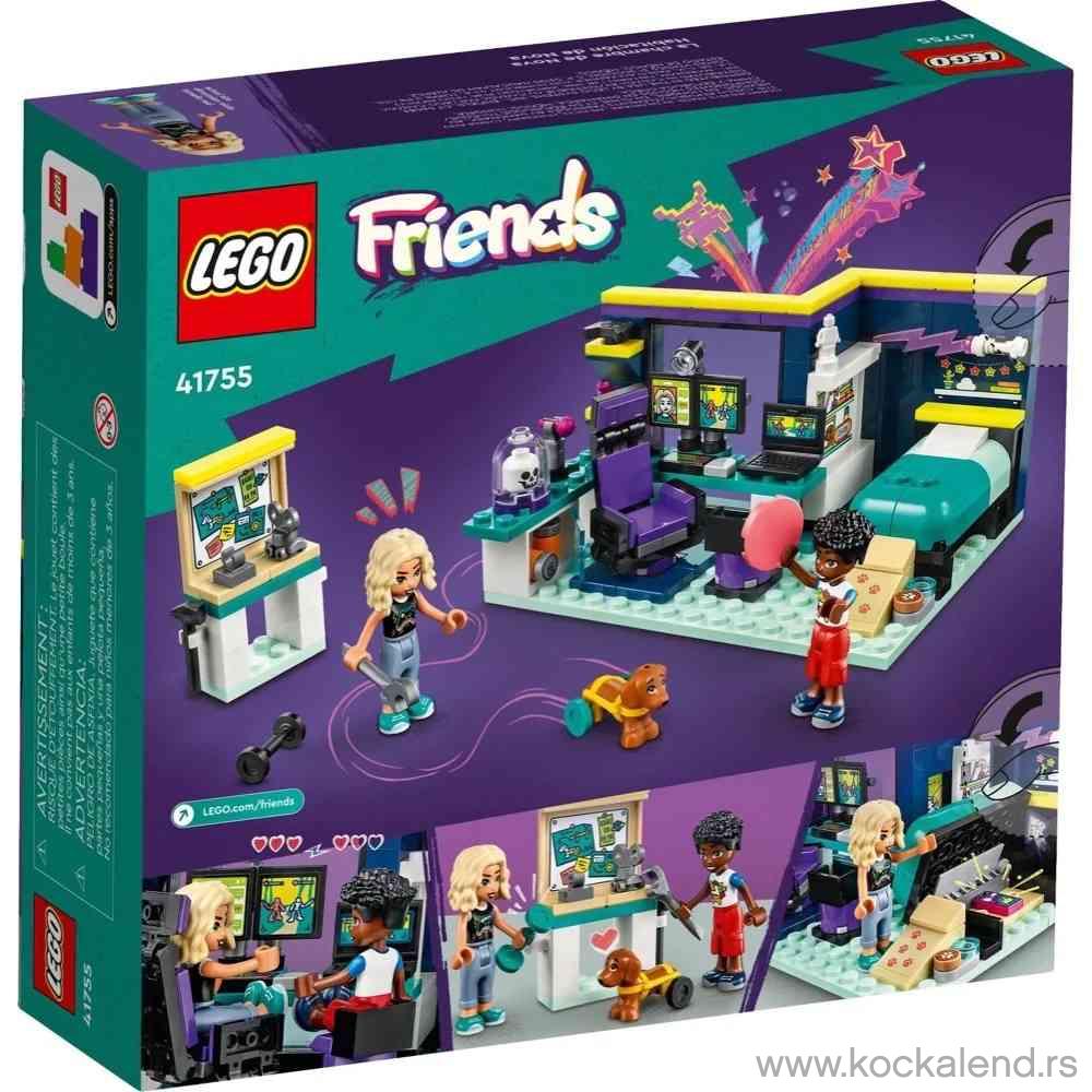 LEGO FRIENDS NOVAS ROOM 
