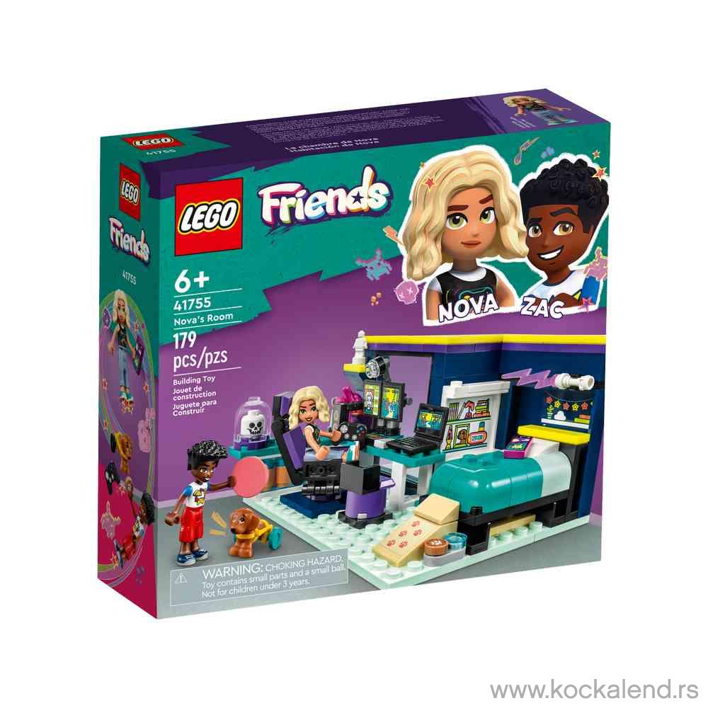 LEGO FRIENDS NOVAS ROOM 