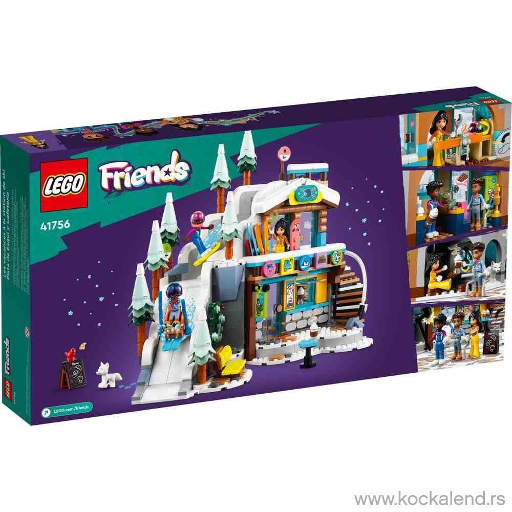 LEGO FRIENDS HOLIDAY SKI SLOPE AND CAFÉ 