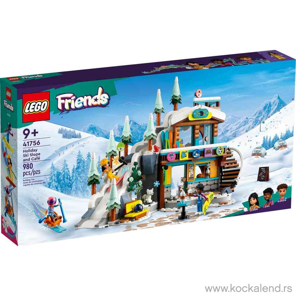 LEGO FRIENDS HOLIDAY SKI SLOPE AND CAFÉ 