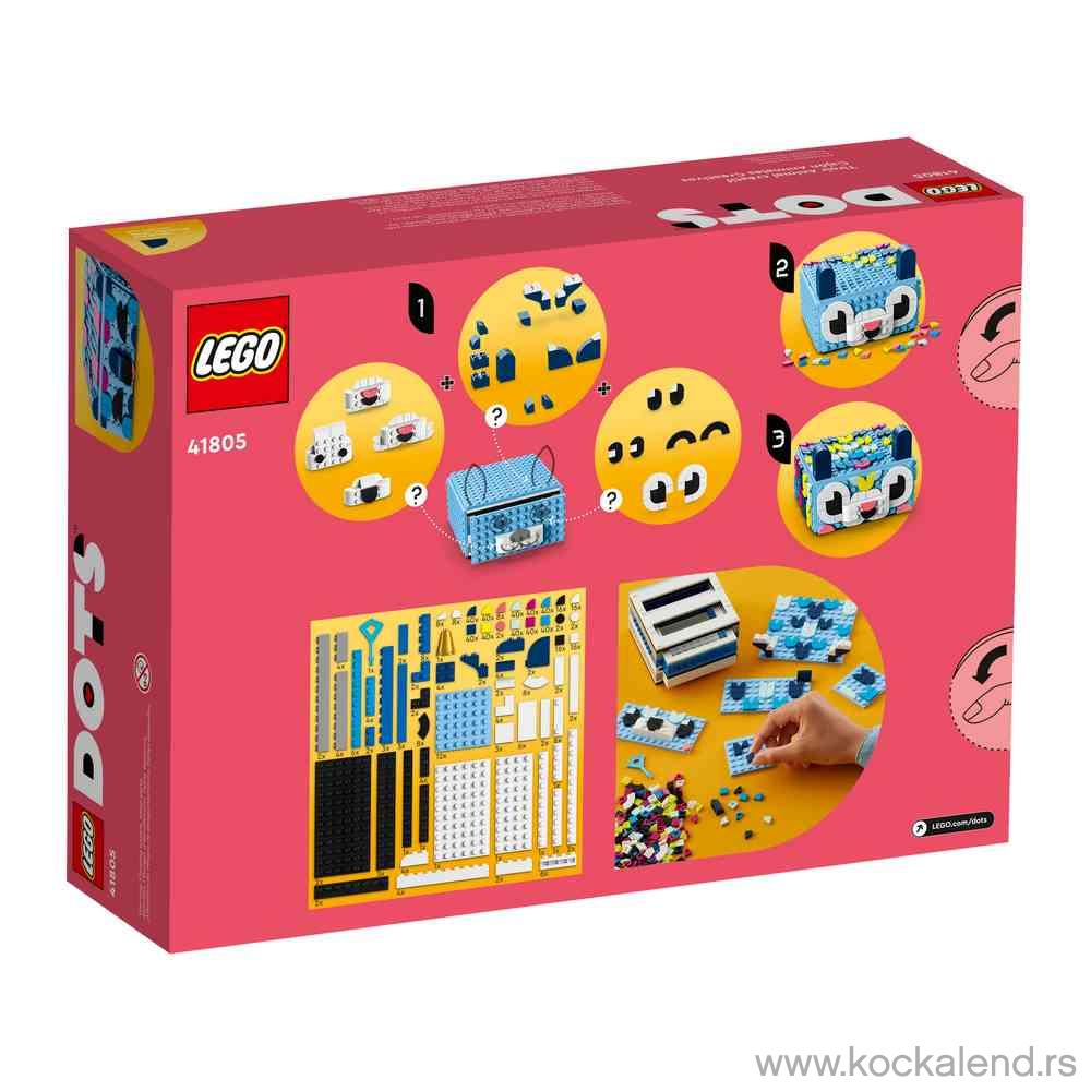 LEGO DOTS CREATIVE ANIMAL DRAWER 