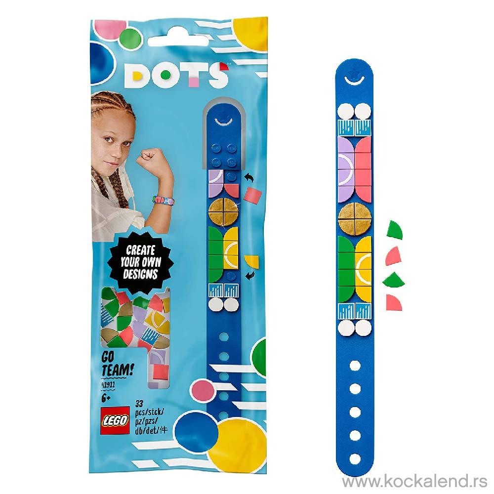 LEGO DOTS GO TEAM BRACELET 