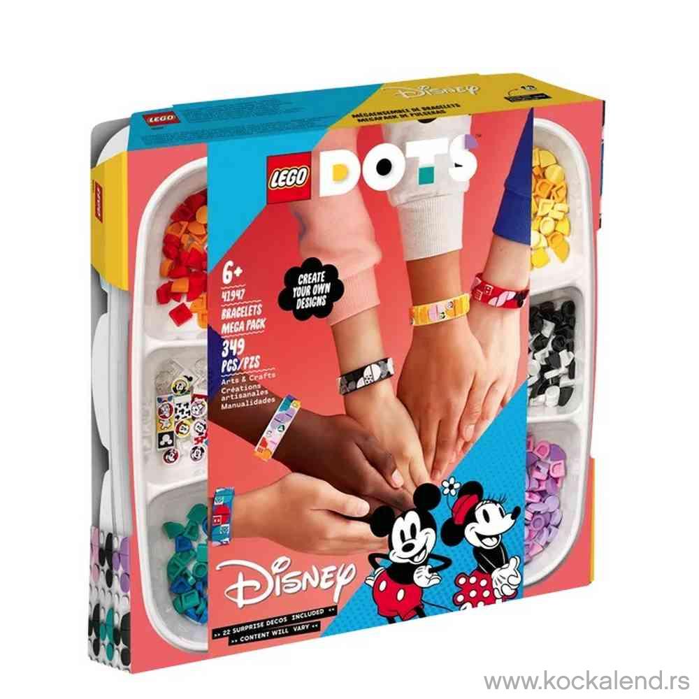 LEGO DOTS MICKEY & FRIENDS BRACELETS MEGA PACK 