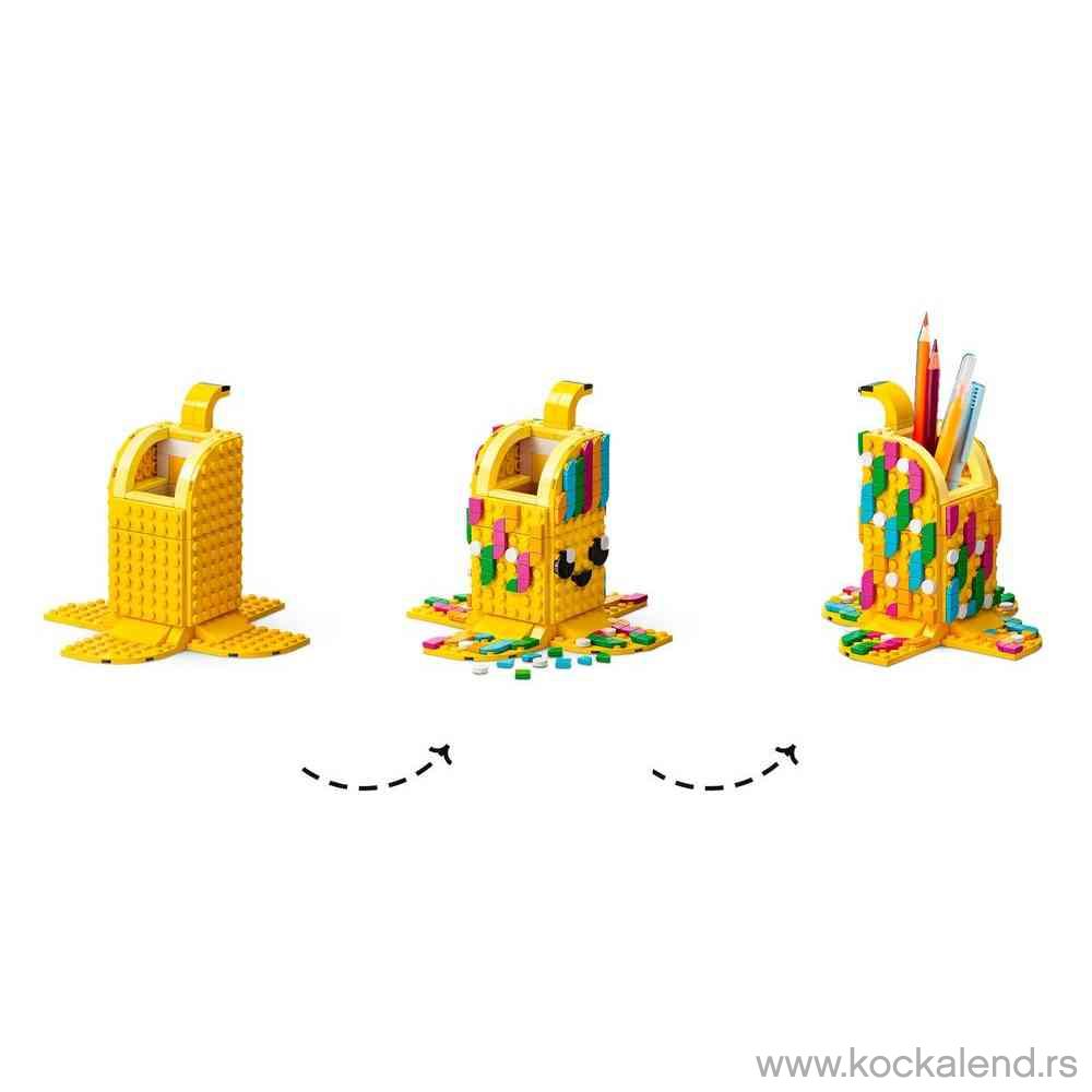 LEGO DOTS CUTE BANANA PEN HOLDER 