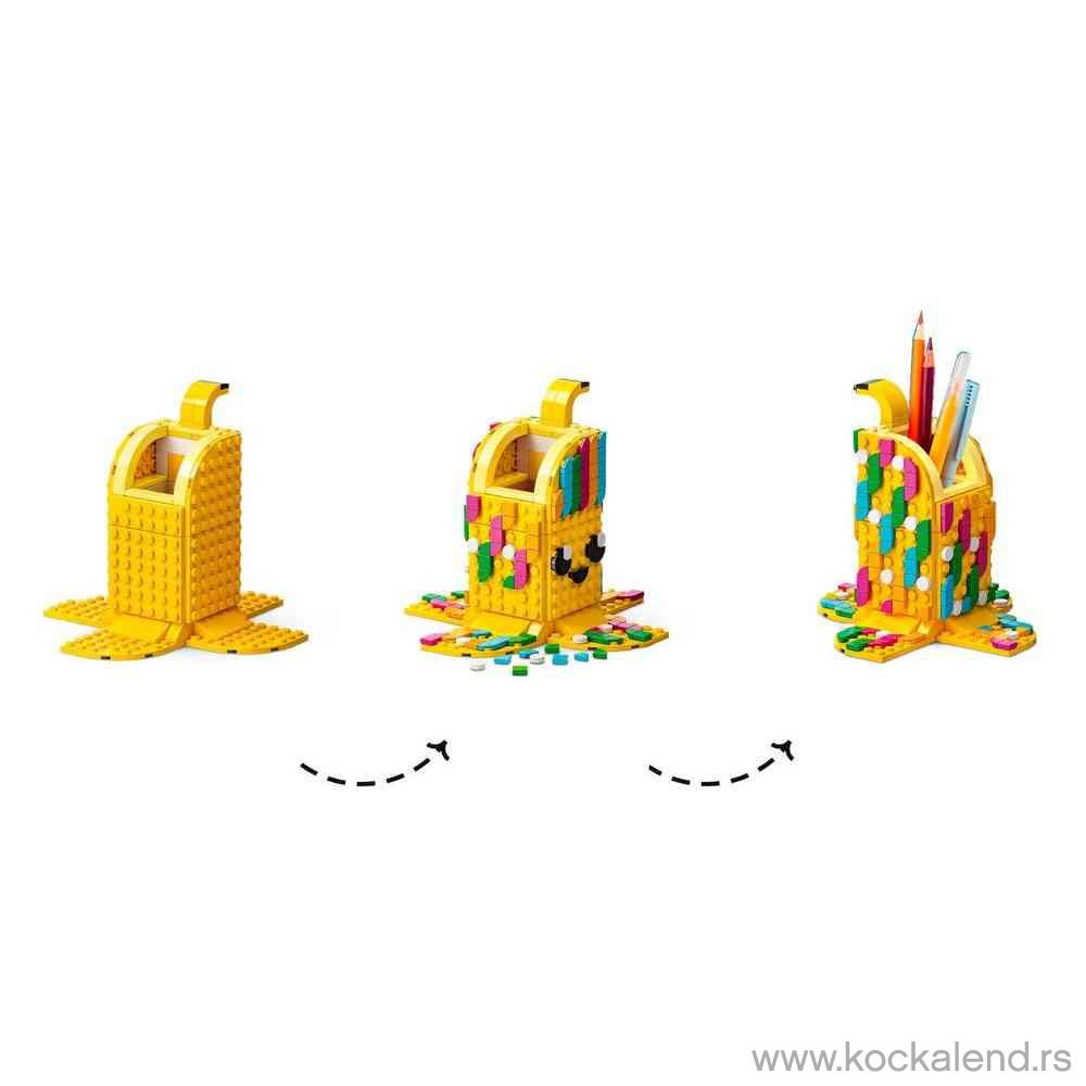 LEGO DOTS CUTE BANANA PEN HOLDER