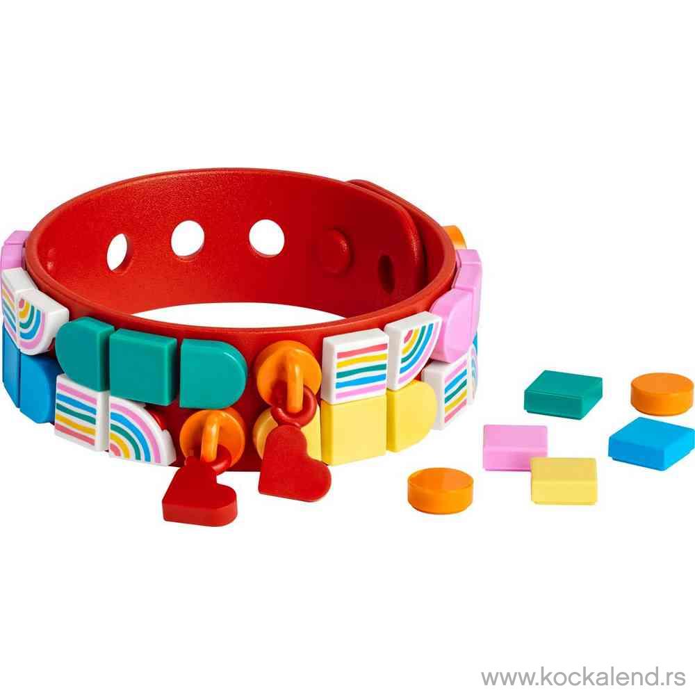 LEGO DOTS RAINBOW BRACELET WITH CHARMS 