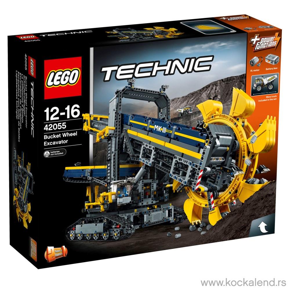 LEGO TECHNIC BUCKET WHEEL EXCAVATOR 