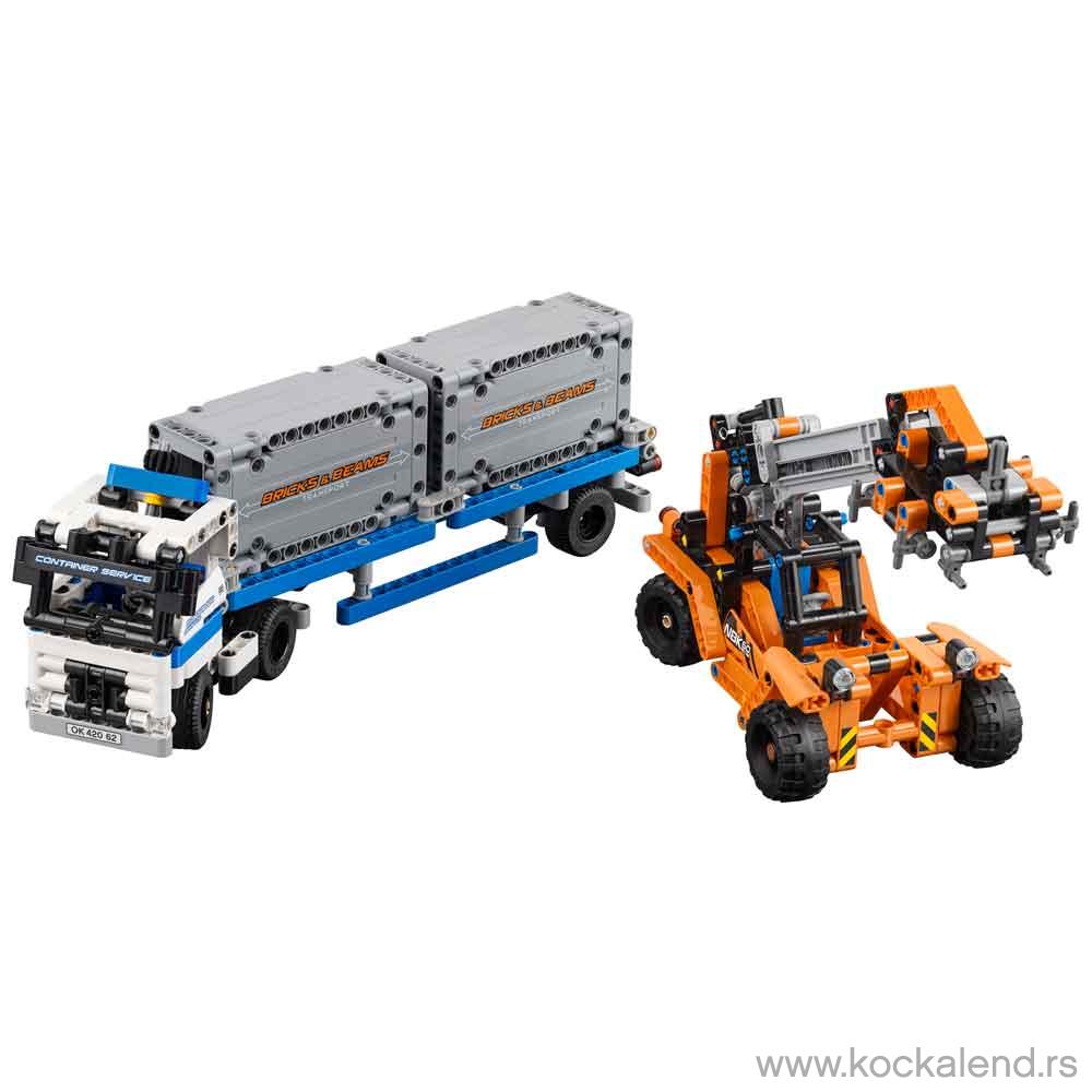 LEGO TECHNIC CONTAINER YARD 