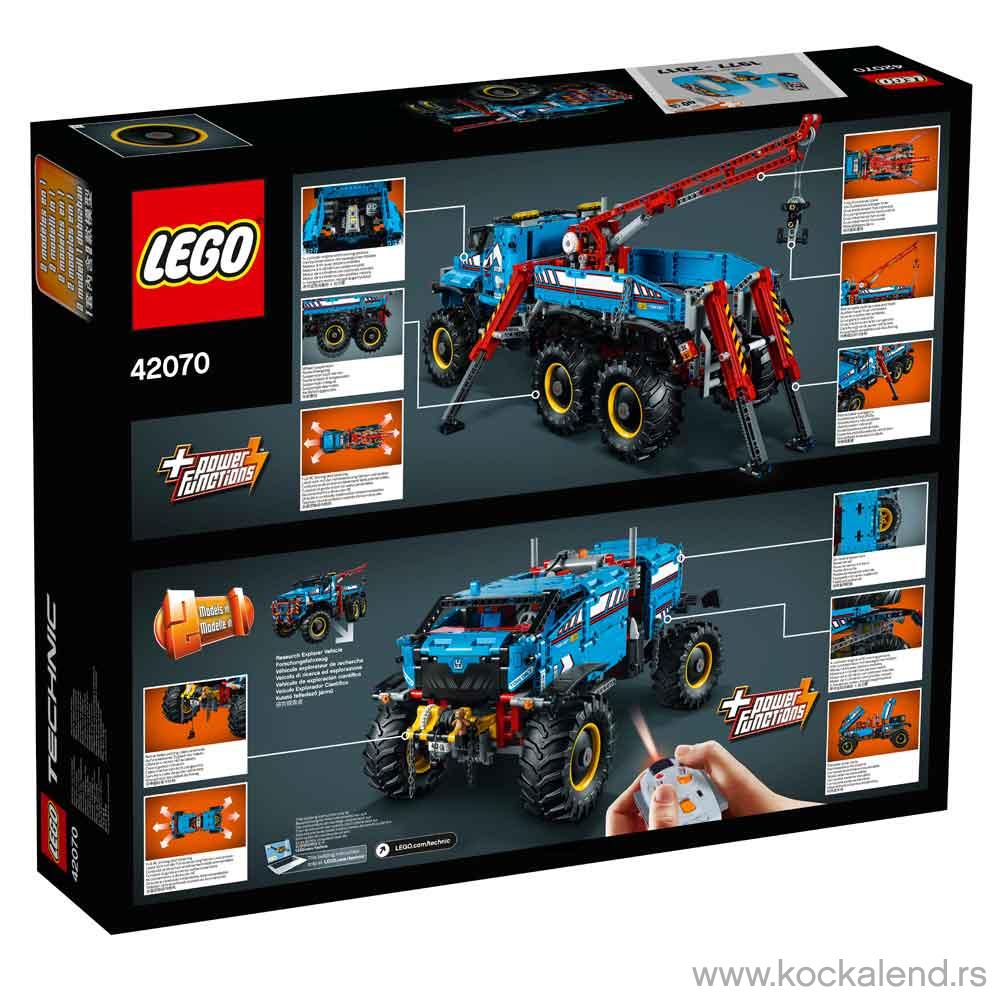 LEGO TECHNIC 6X6 ALL TERRAIN TOW TRUCK 