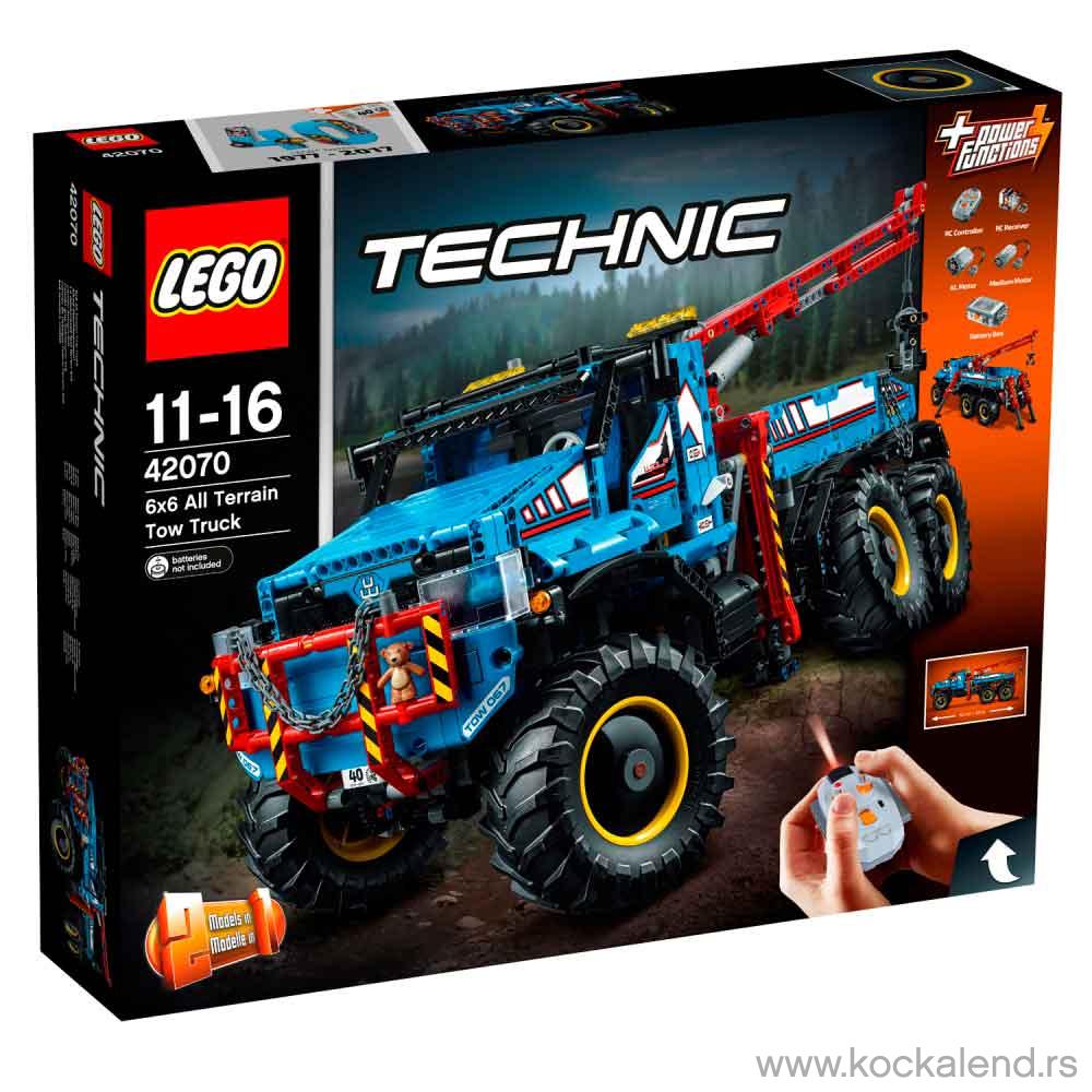 LEGO TECHNIC 6X6 ALL TERRAIN TOW TRUCK 