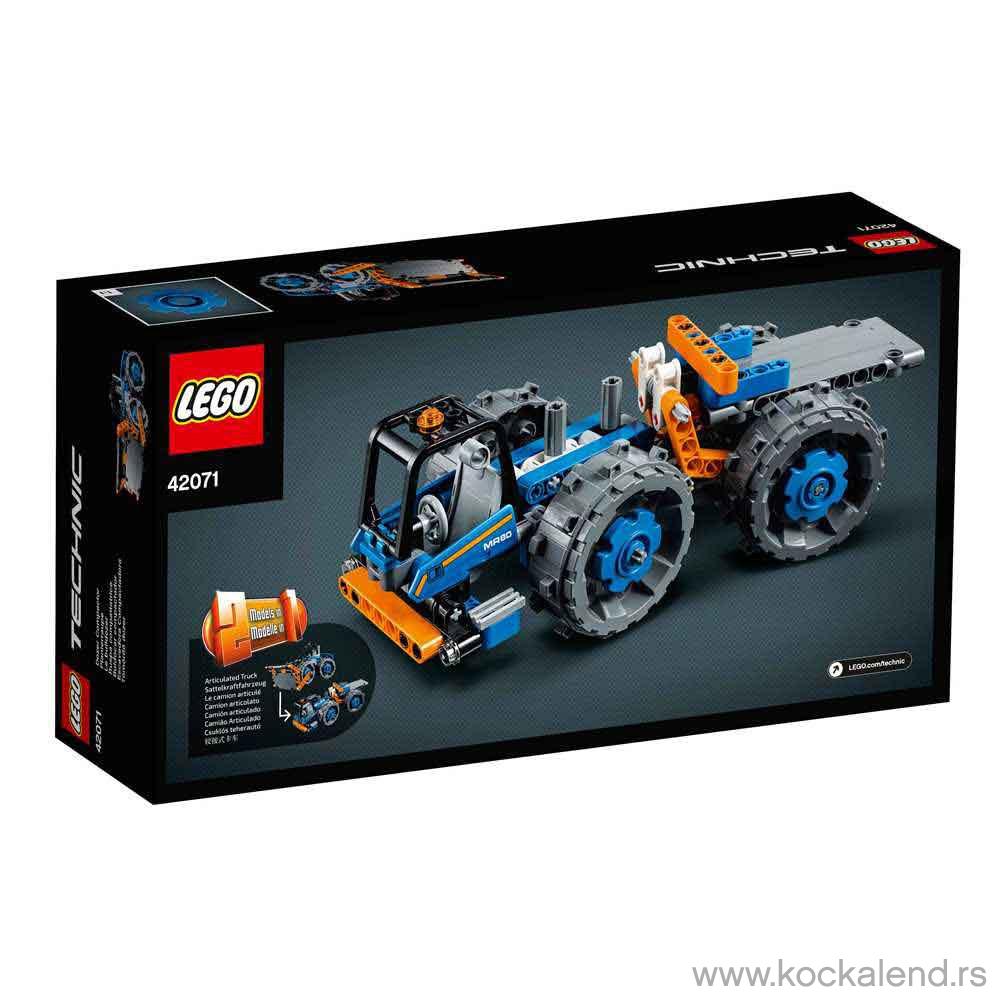 LEGO TECHNIC DOZER COMPACTOR LE42071 | Kockalend internet prodavnica