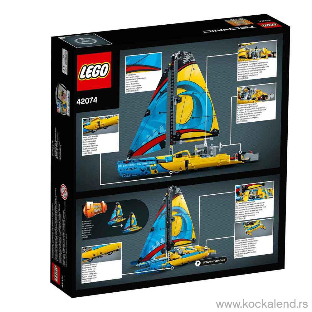 LEGO TECHNIC RACKING YACHT 