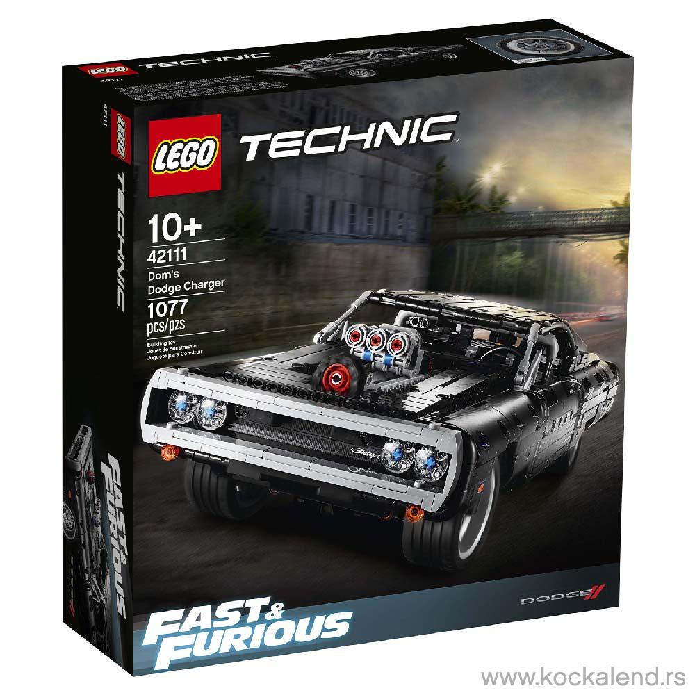 LEGO TECHNIC DOMS DODDGE CHARGER 