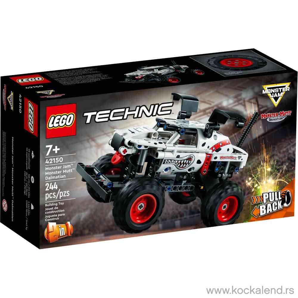 LEGO TECHNIC MONSTER JAM MONSTER MUTT DALMATIAN 