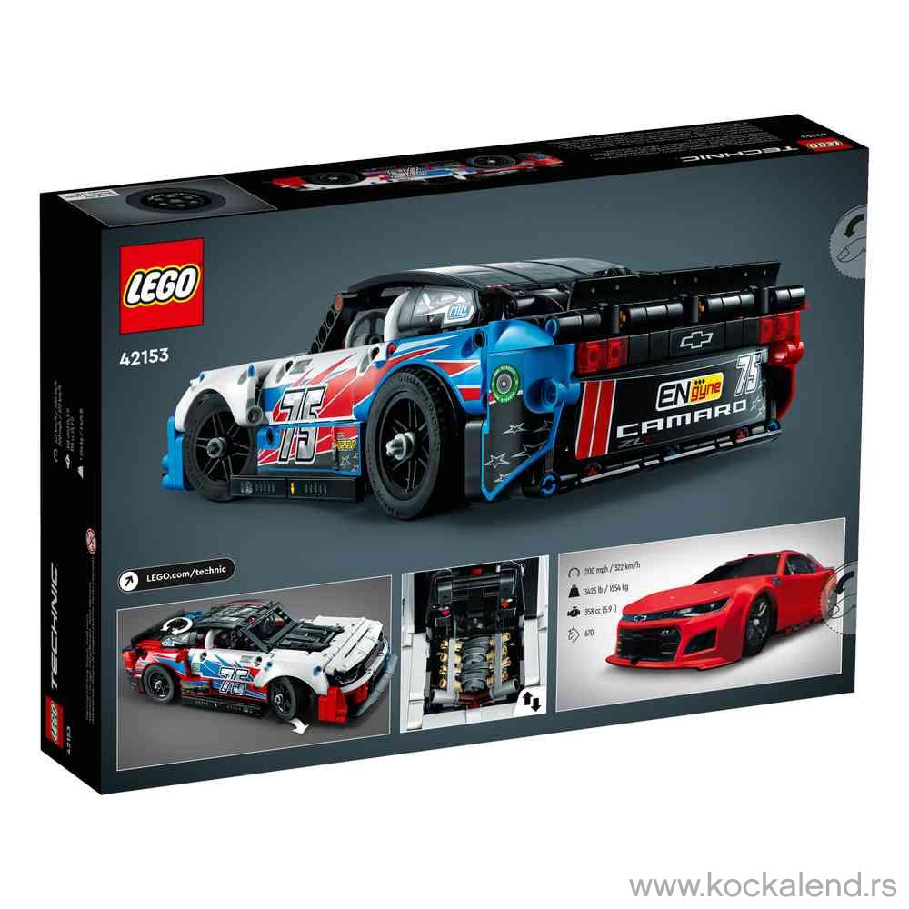 LEGO TECHNIC NASCAR NEXT GEN CHEVROLET CAMARO ZL1 