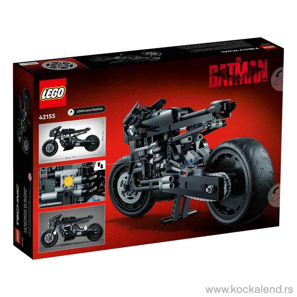 LEGO TECHNIC THE BATMAN – BATCYCLE 