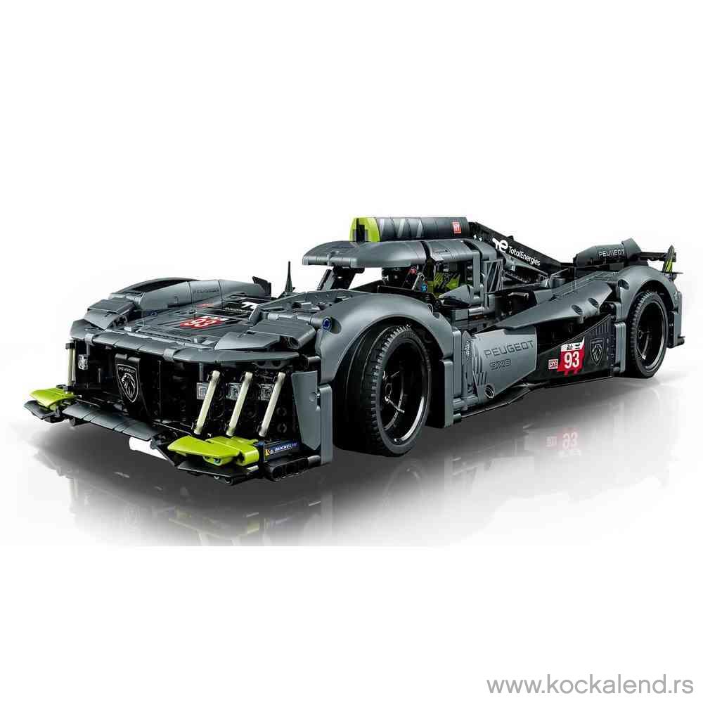 LEGO TECHNIC PEUGEOT 9X8 24H LE MANS HYBRID HYPERCAR 