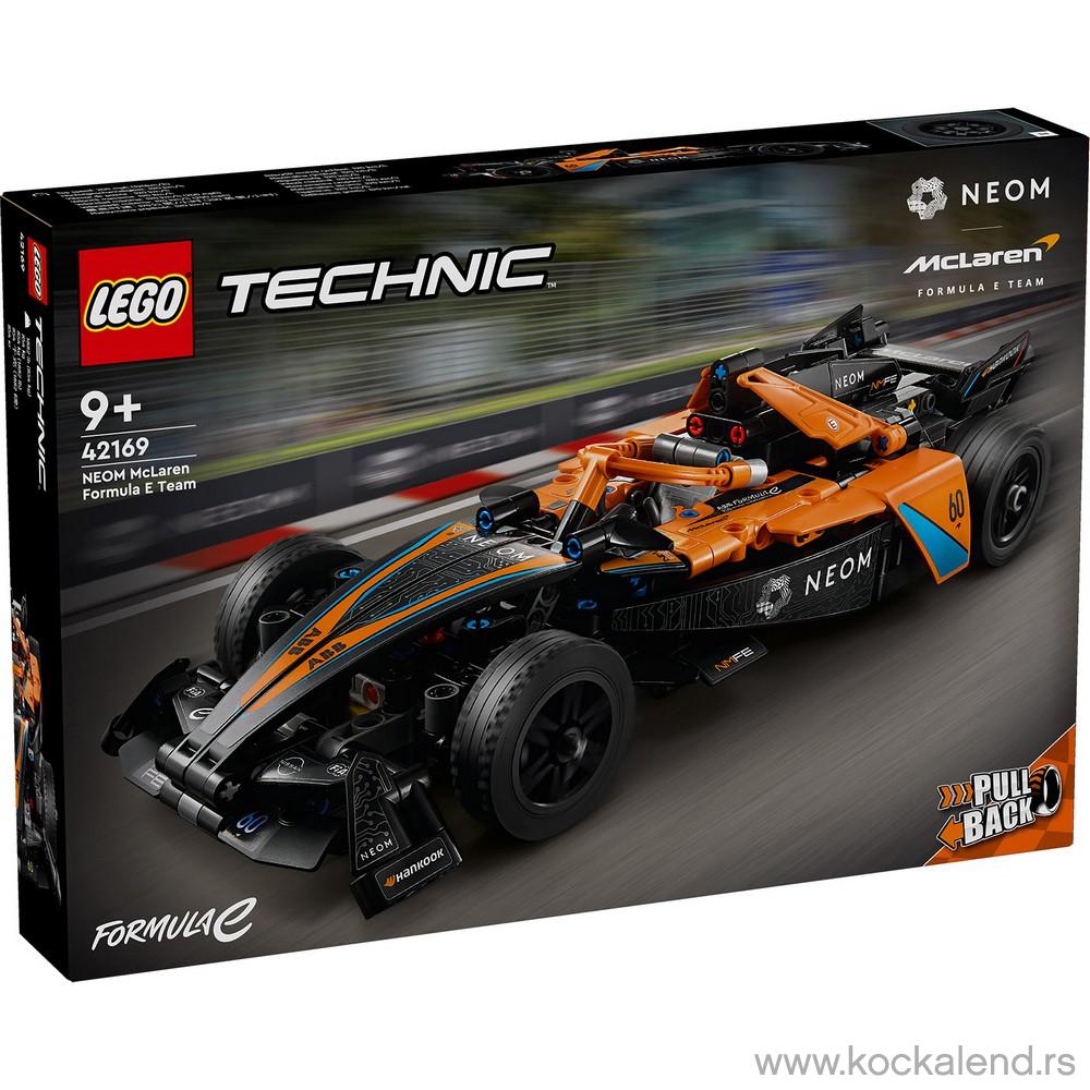 LEGO TECHNIC NEOM MCLAREN FORMULA E RACE CAR 