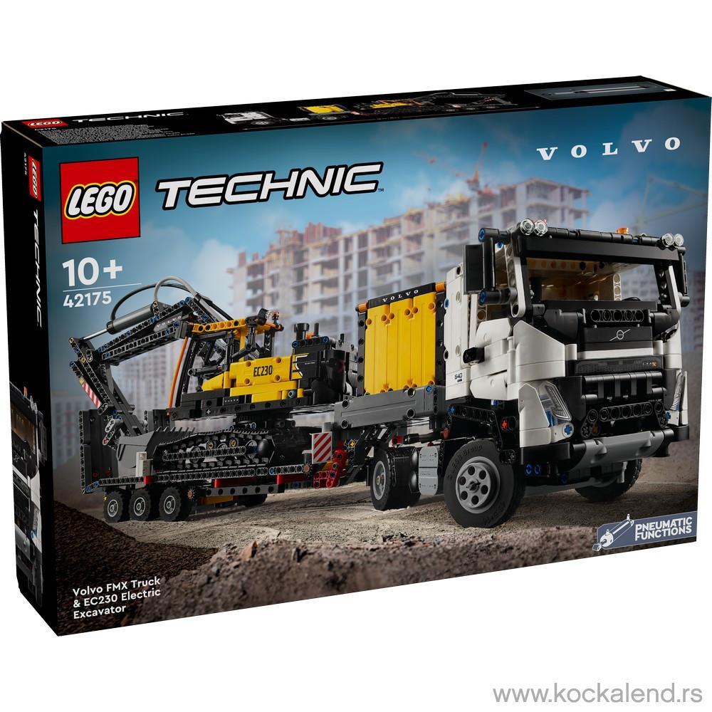 LEGO TECHNIC VOLVO FMX TRUCK AND EC230 ELECTRIC EXCAVATOR 