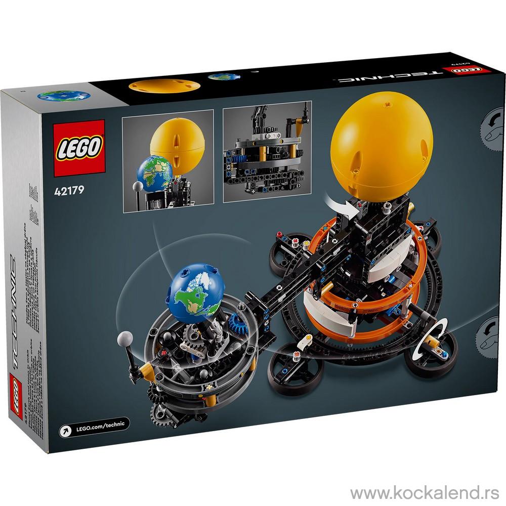 LEGO TECHNIC PLANET EARTH AND MOON IN ORBIT 