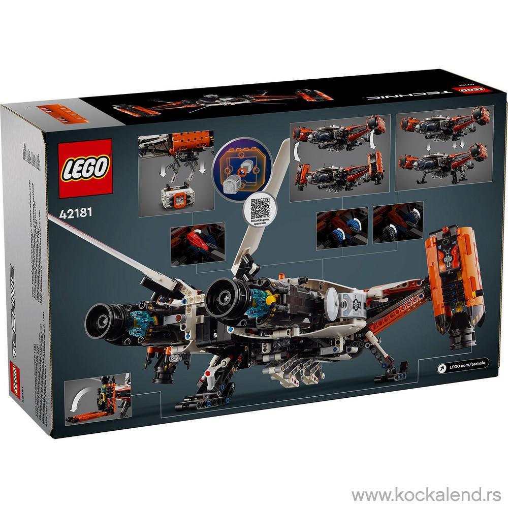 LEGO TECHNIC VTOL HEAVY CARGO SPACESHIP LT81 