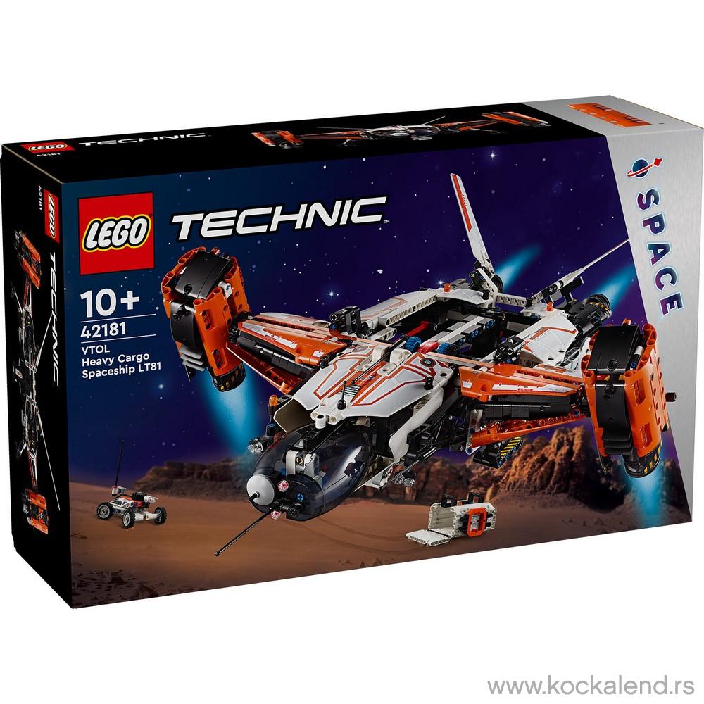 LEGO TECHNIC VTOL HEAVY CARGO SPACESHIP LT81