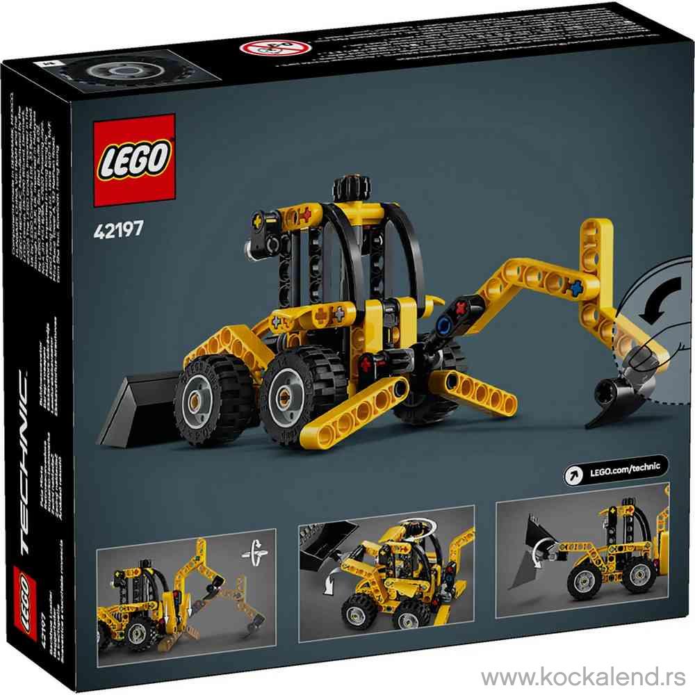 LEGO TECHNIC BACKHOE LOADER 
