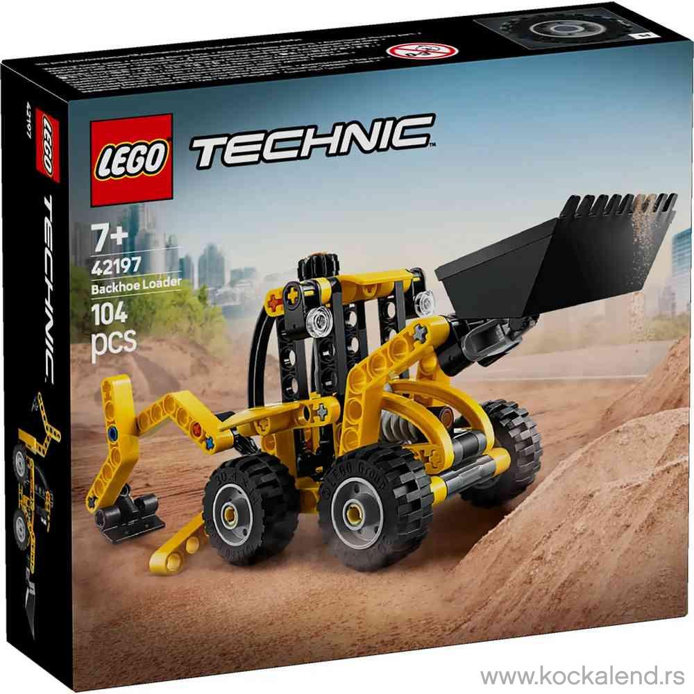 LEGO TECHNIC BACKHOE LOADER 
