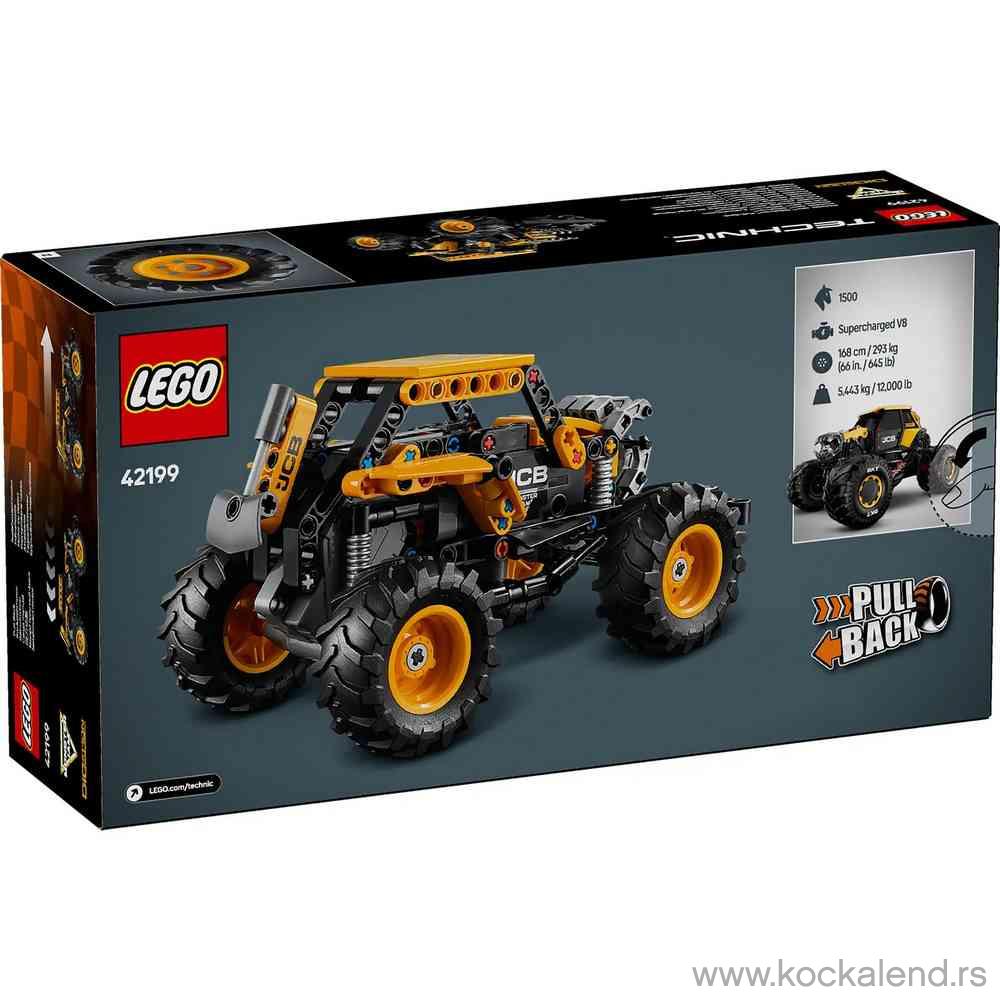 LEGO TECHNIC MONSTER JAM DIGATRON PULL-BACK