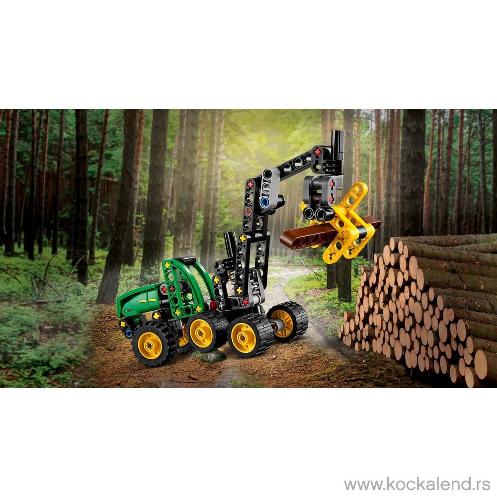 LEGO TECHNIC JOHN DEERE 1470H WHEELED HARVESTER 