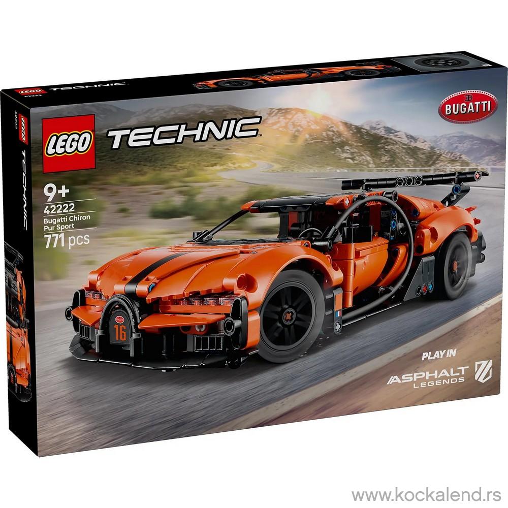 LEGO TECHNIC BUGATTI CHIRON PUR SPORT HYPER SPORT 