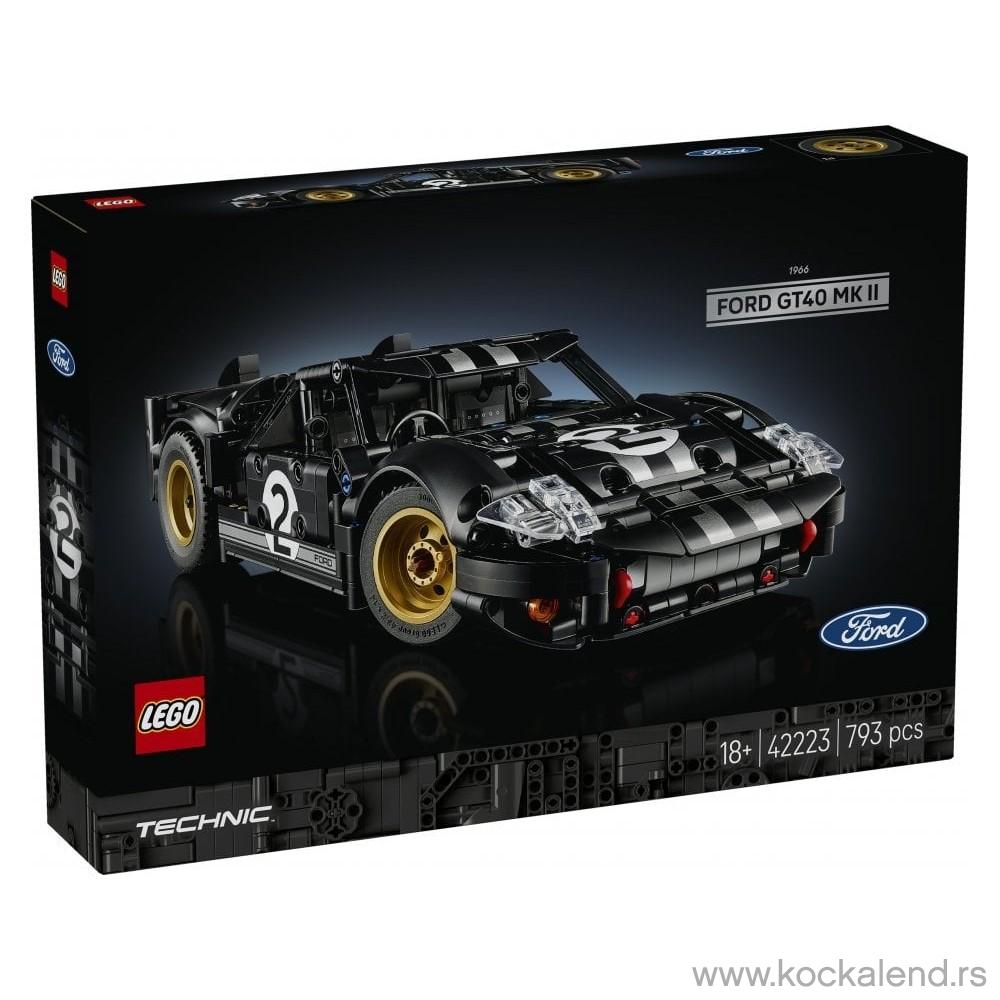 LEGO TECHNIC 1966 FORD GT40 MKII RACE CAR 