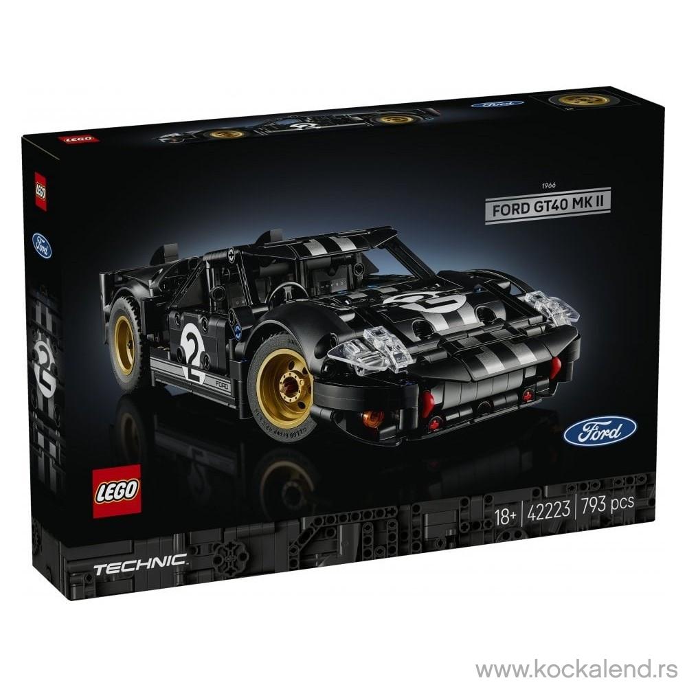 LEGO TECHNIC 1966 FORD GT40 MKII RACE CAR 