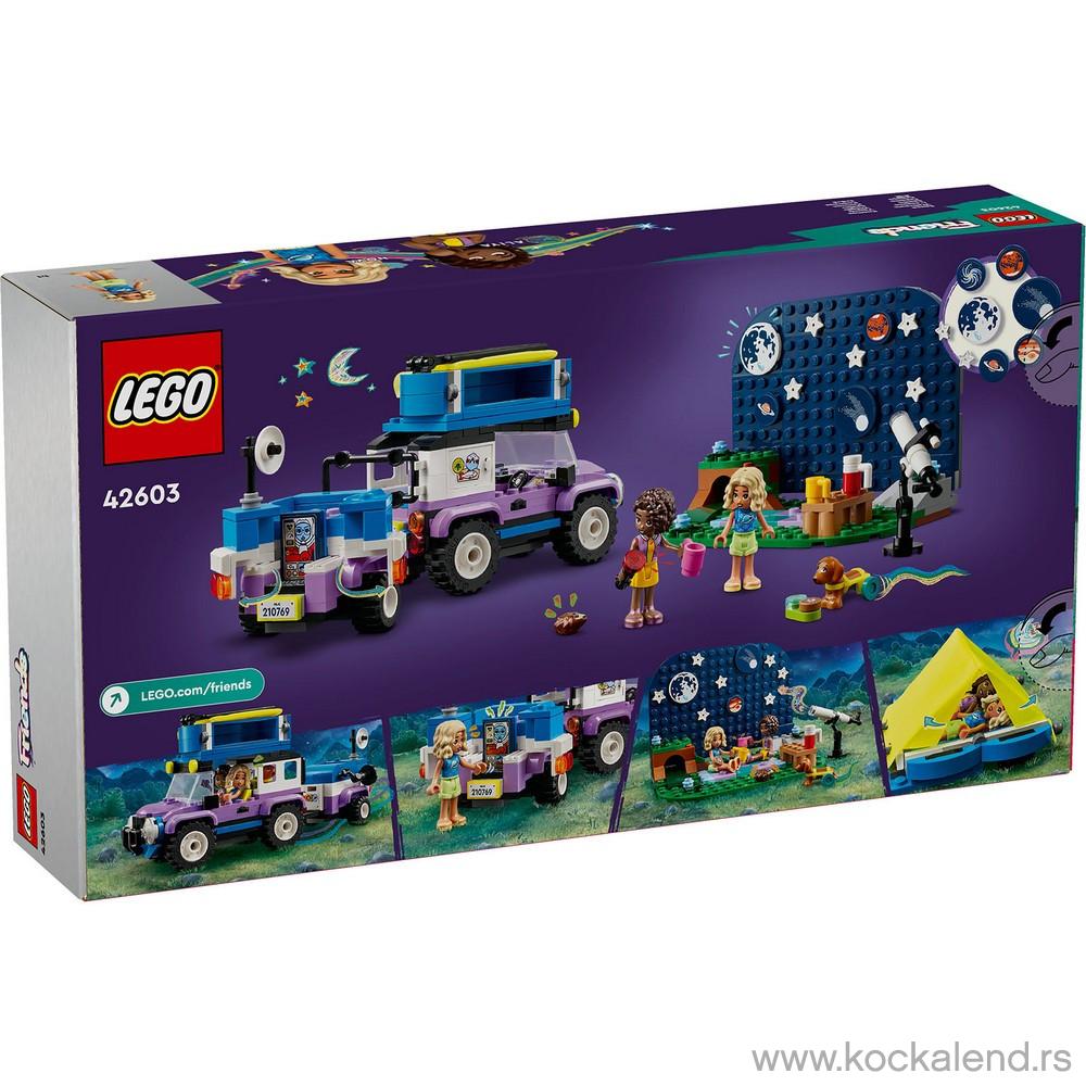 LEGO FRIENDS STARGAZING CAMPING VEHICLE