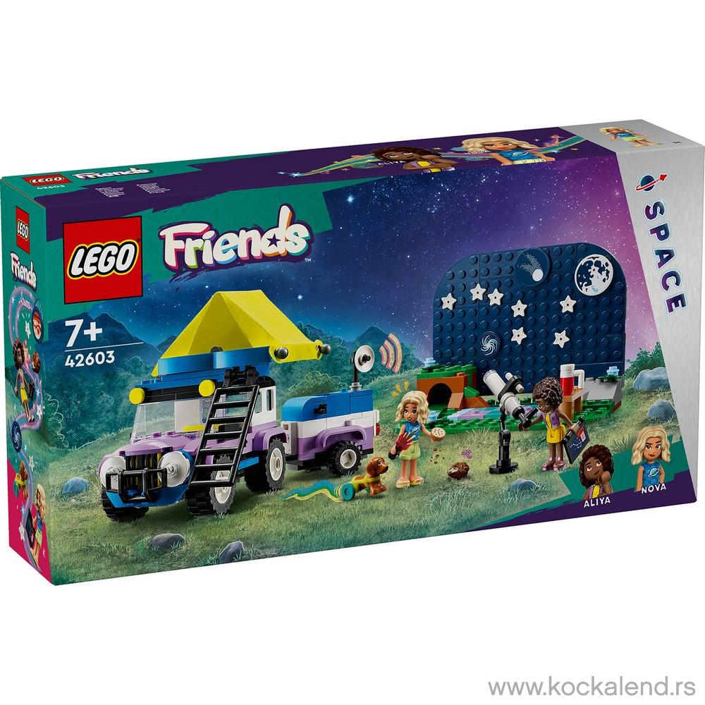 LEGO FRIENDS STARGAZING CAMPING VEHICLE
