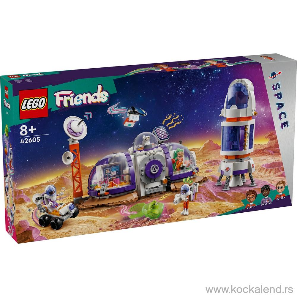 LEGO FRIENDS MARS SPACE BASE AND ROCKET 